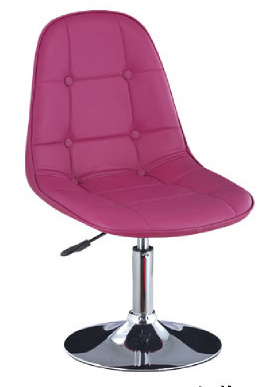 adjustable bar stool with backrest