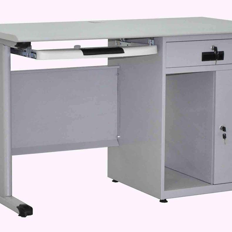 metal computer desk with drawers factory supply