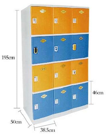 plastic school storage lockers supply