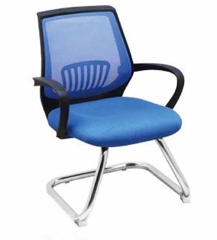 cool comfy blue desk chair mesh