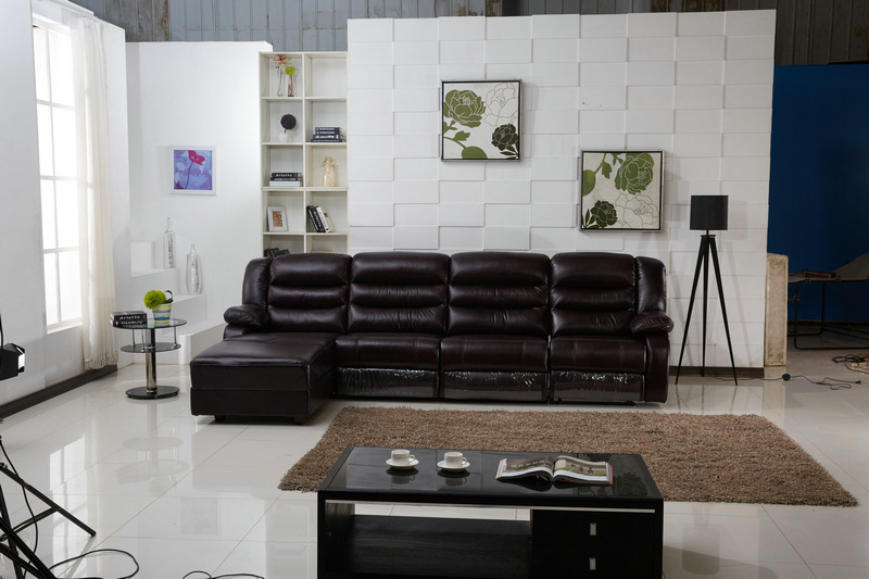 leather sectional reclining sofa wholesale