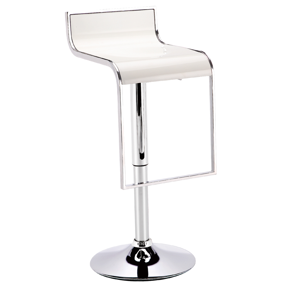 modern white bar stools